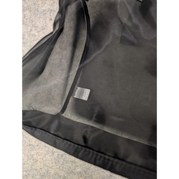 Wilo The Label Active Sheer Duffel Bag Black Cross Body Strap Classic - Picture 4 of 8